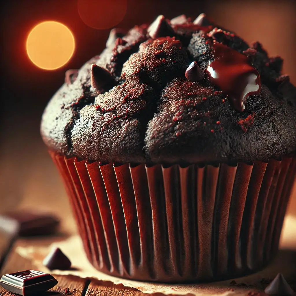 Dark Chocolate Muffin (Halal)